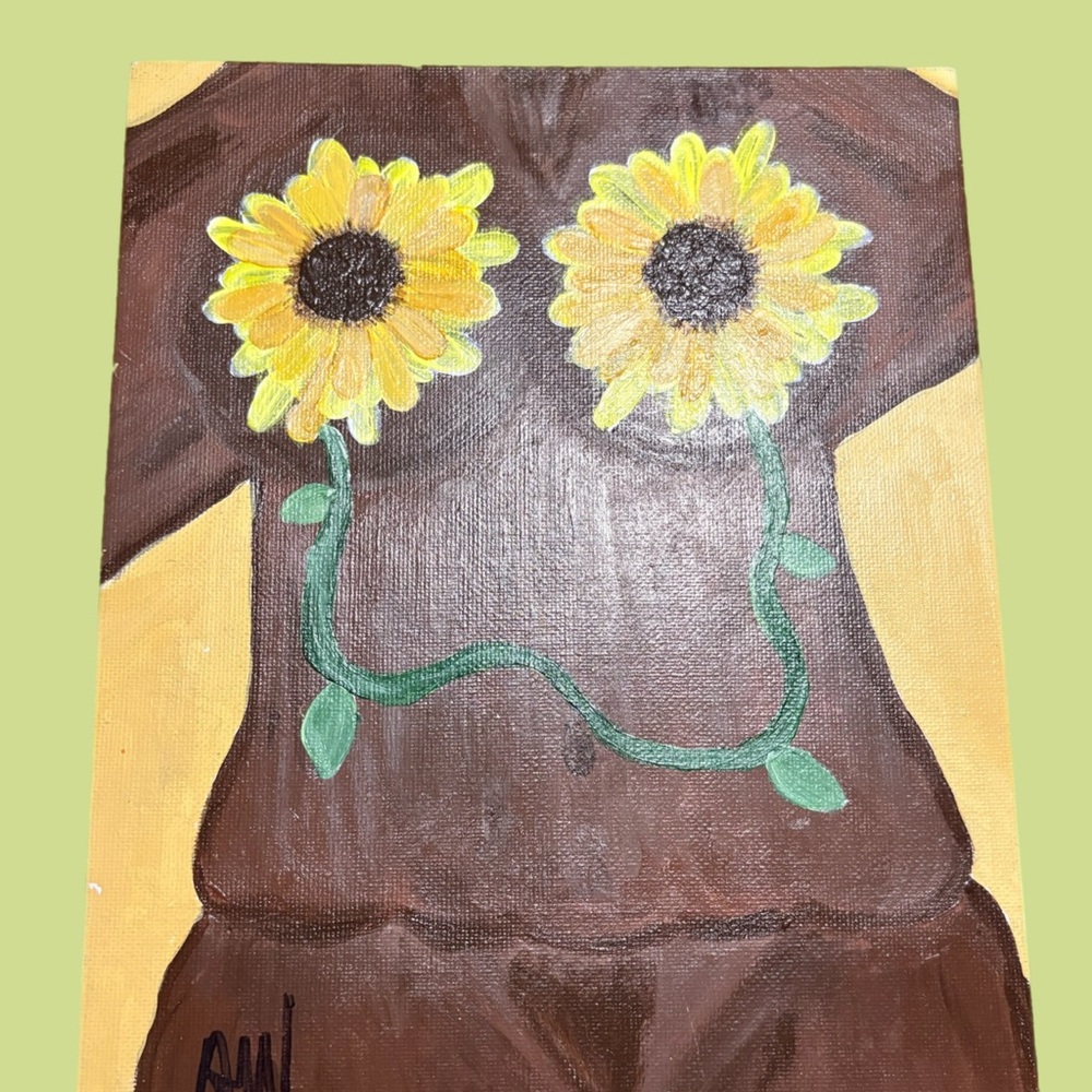 Sunflower Art Canvas